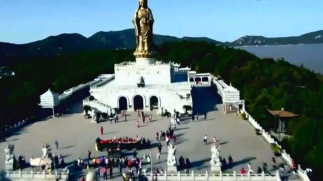 中国佛教四大名山之海天佛国,舟山市普陀山旅游胜地