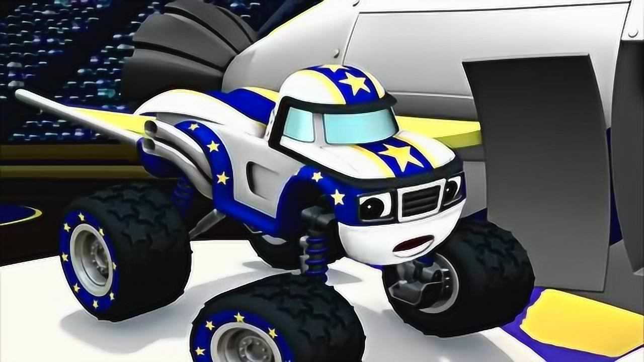 旋风战车队达林顿的火箭从半空中落下来阿杰发现火箭没有能量了