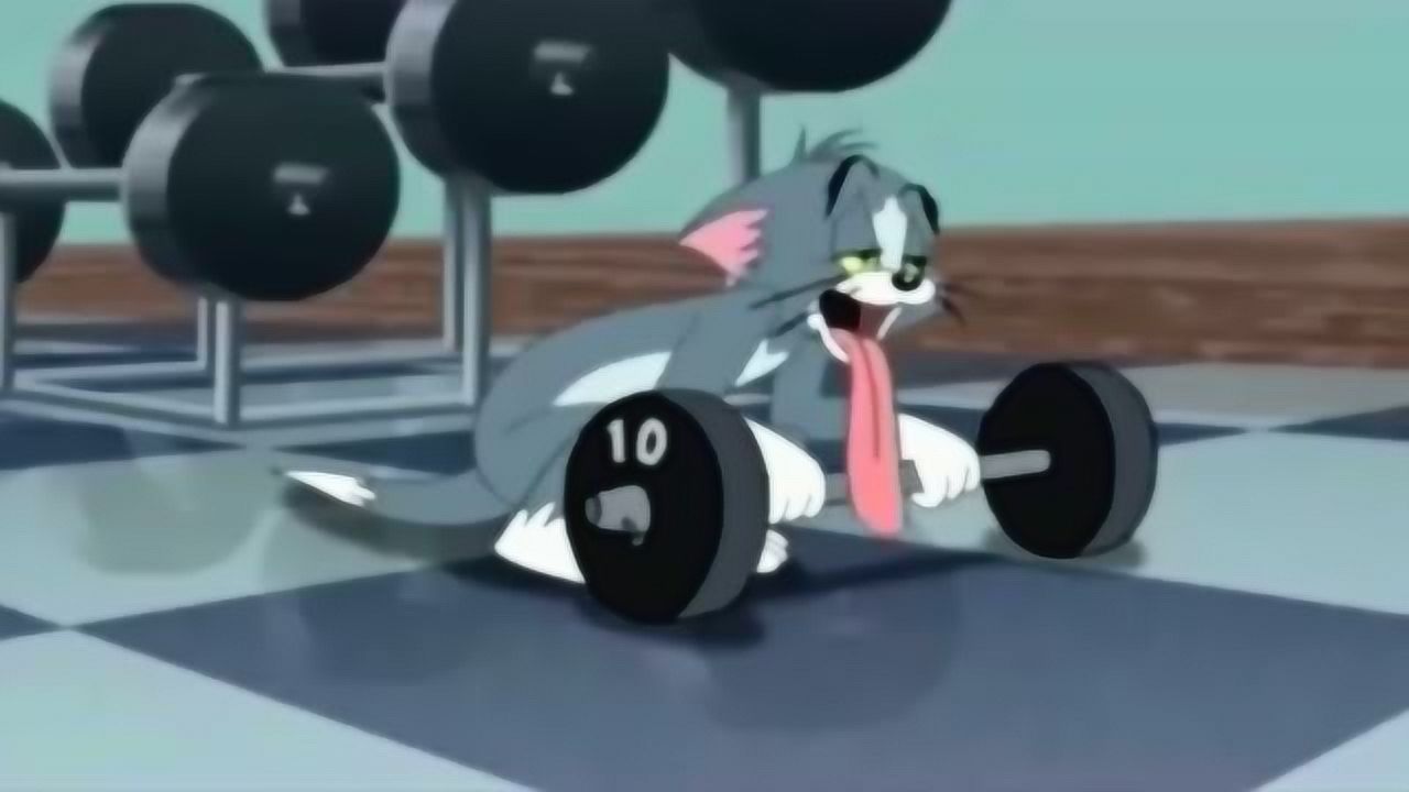 猫和老鼠看看tom是如何健身减肥的