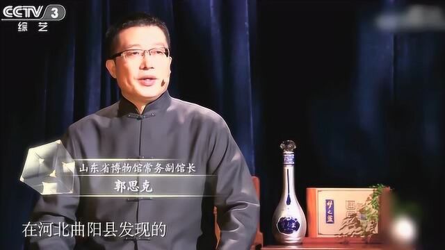 馆长讲彩绘散乐浮雕的前世故事,介绍曲阳石雕被列为非遗