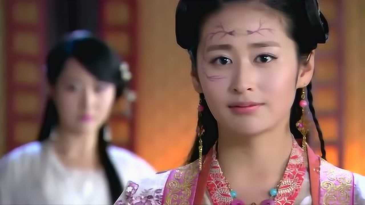 画皮之真爱无悔公主换心给小唯额头的疤痕没有了