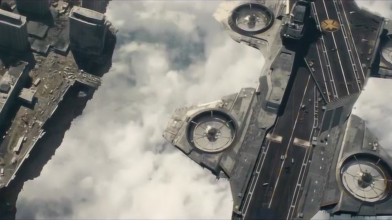 复仇者联盟2:神盾局开着这么大的飞船来,众人都不敢相信