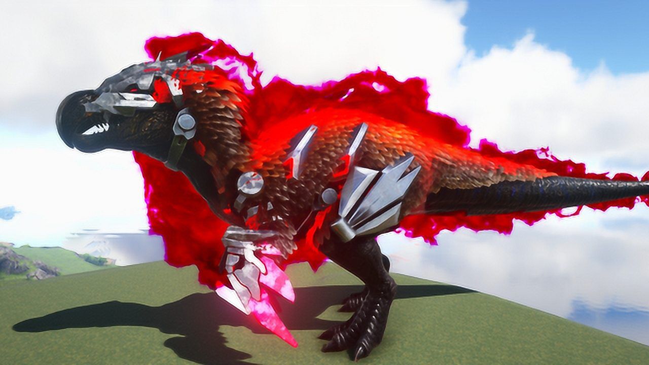 方舟生存进化普罗米修斯102boss级嘟嘟霸王龙