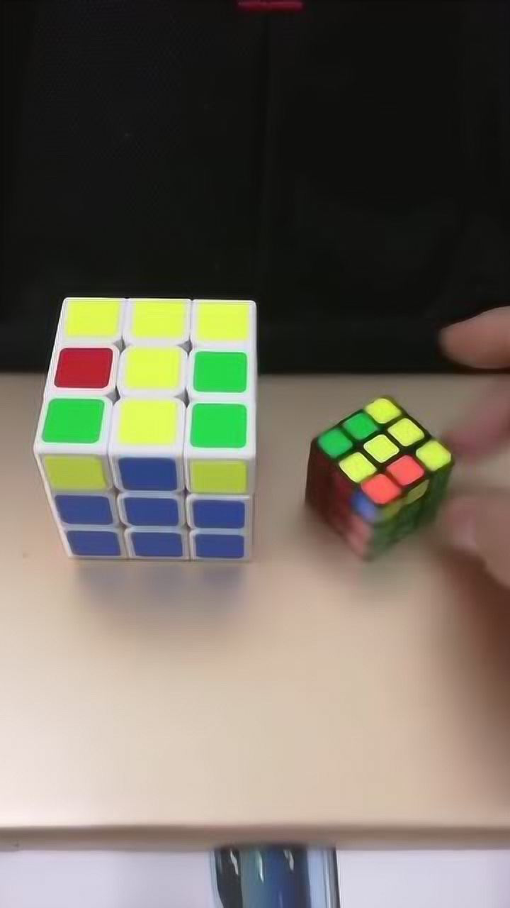 三阶魔方高级手法顶面t字型快速复原