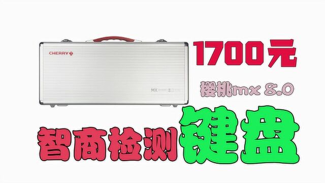 樱桃MX 8.0RGB键盘,售价高达1700元,是智商检测吗?