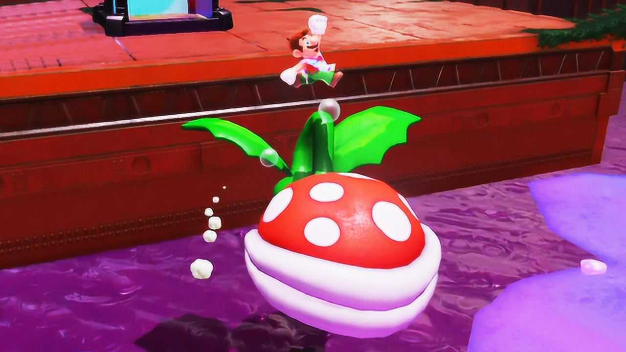 超级马里奥奥德赛101:pk大弹头,勇战大嘴花!宝妈趣玩