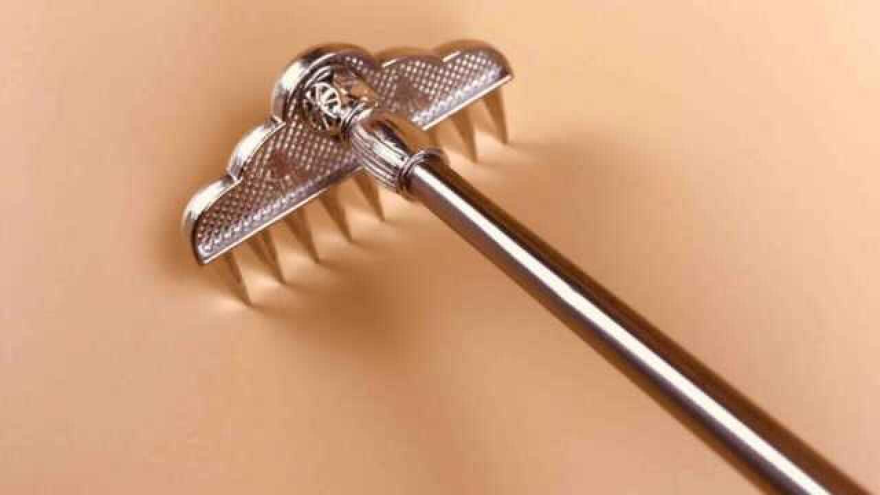 用纸制作九齿钉耙,手工制作九齿钉耙_大山谷图库