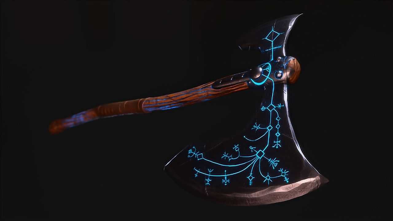 3dmax新手入门之《战神4》利维坦之斧模型制作 上