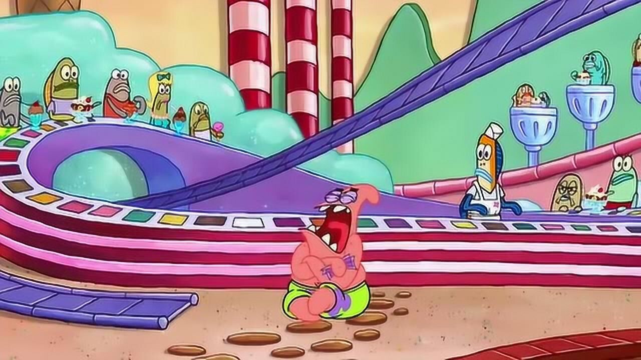 海绵宝宝第10季:派大星吃不上冰淇淋了,整个世界都抛弃他了_电影_高清