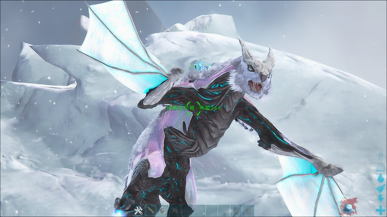 官人原创 方舟生存进化 灭绝dlc ep60 冰龙这么好驯_高清1080p在线