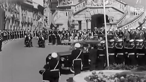 摩纳哥王妃世界第二小国家珍贵影像：1956年