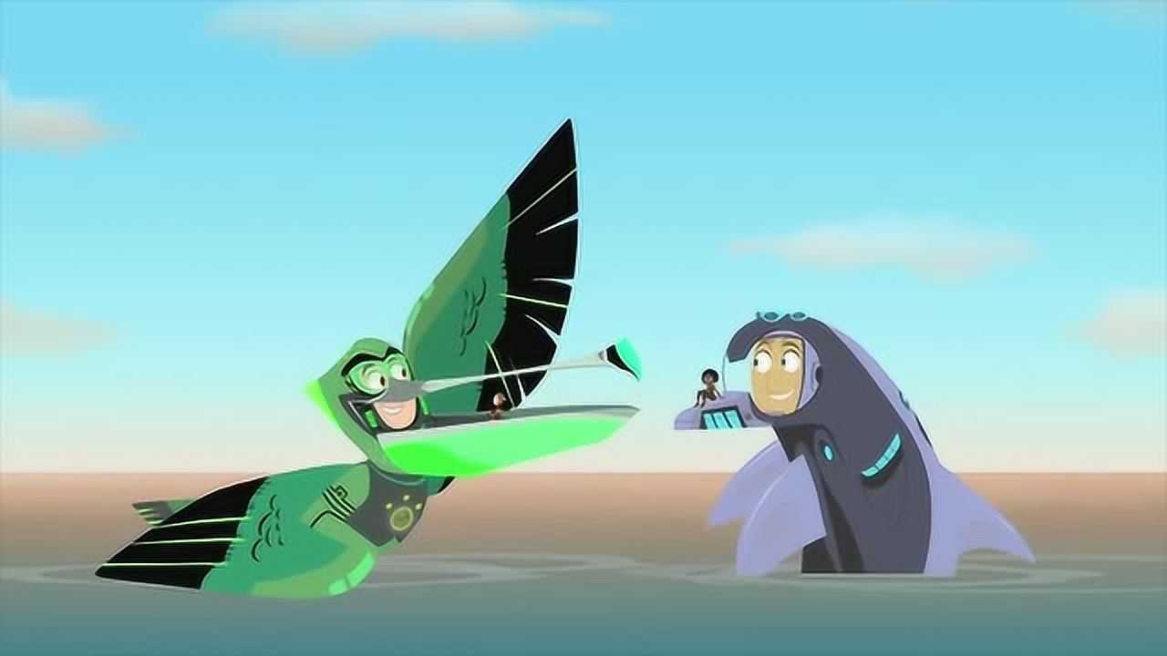 新动物兄弟:阿维娃给动物兄弟送来鹈鹕超能力,更加有效找到吉米