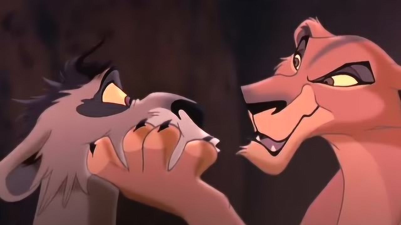 狮子王2:吉娜无法原谅辛巴杀了自己的丈夫,她对辛巴恨之入骨