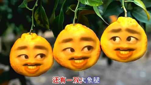 爆笑改编丑橘版《爱火》，丑橘的表情太搞笑了！