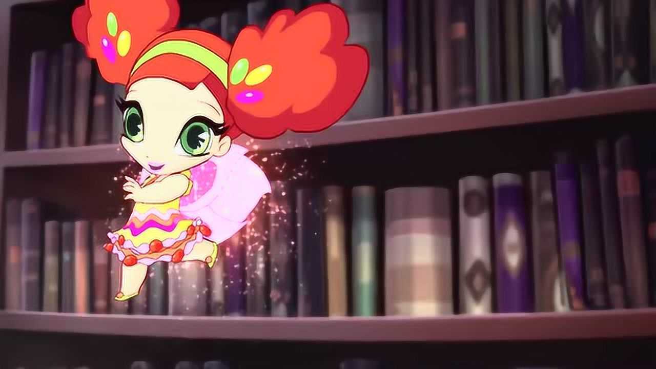 《魔法俏佳人》黛芬妮很受学生们的欢迎,小精灵也来为她庆祝