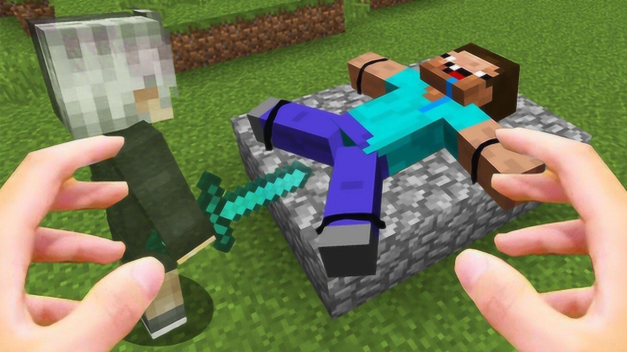 我的世界真人版之野外生存210 异界对战青龙?