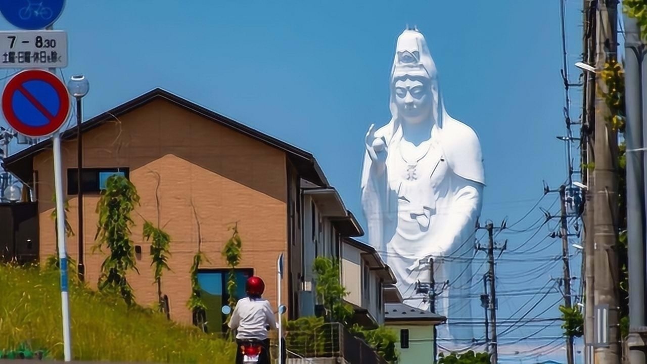 日本最大觀音像!當地人聲稱很恐怖,晚上根本不敢出門!