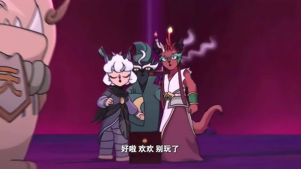 京剧猫:欢欢还没有练到妈妈那样的本事,一下子就被识破了