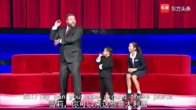 日本功夫小子隆成,模仿李小龙最像的男孩,上了脱口秀直播