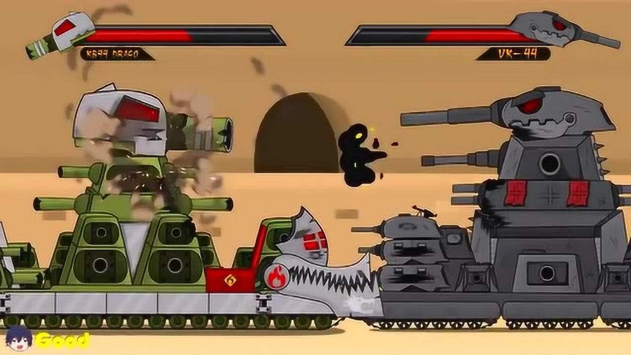 坦克世界动画kv44军团战斗