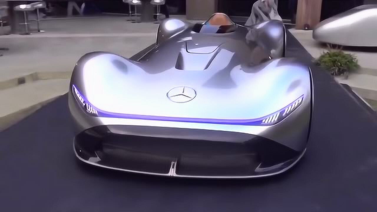 奔驰外星超级战舰visioneq超级跑车