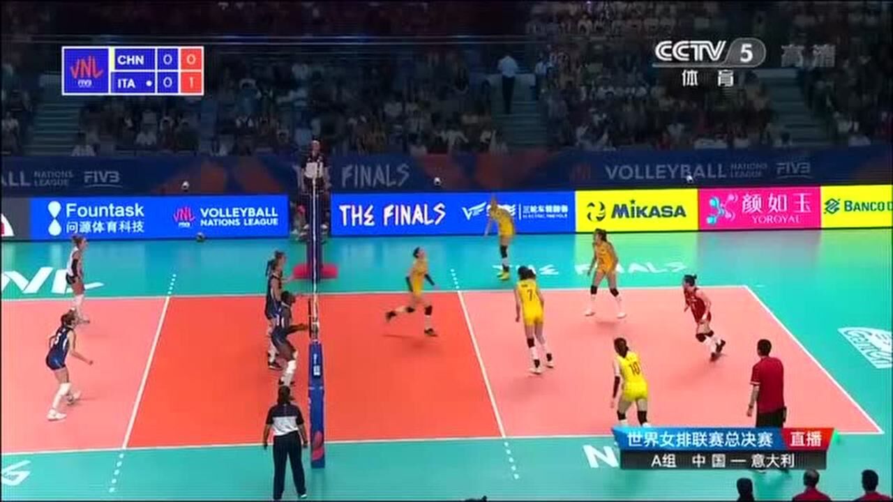 中国女排,CCTV5正在直播世界女排联赛总决赛小组赛_高清