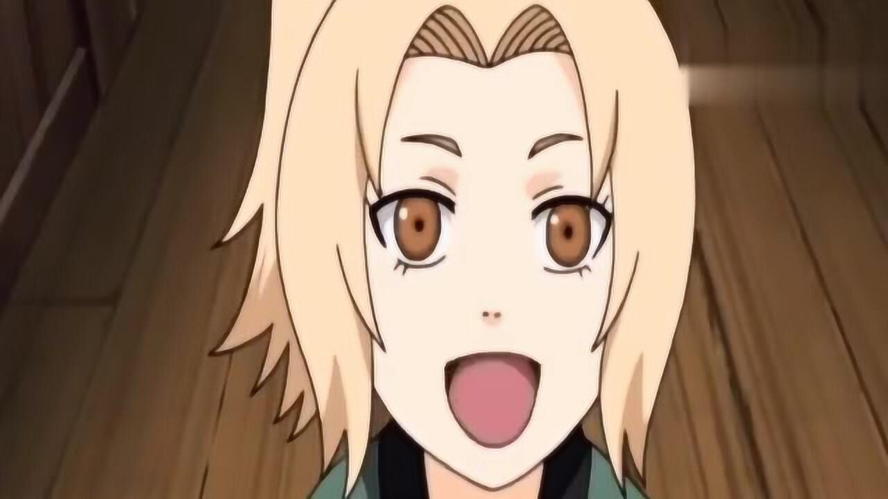 纲手小时候太可爱了跟着柱间很调皮和扉间一块却很安静