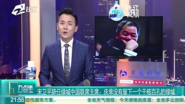 宋卫平辞任绿城中国联席CEO:庆幸没有留下一个千疮百孔的绿城