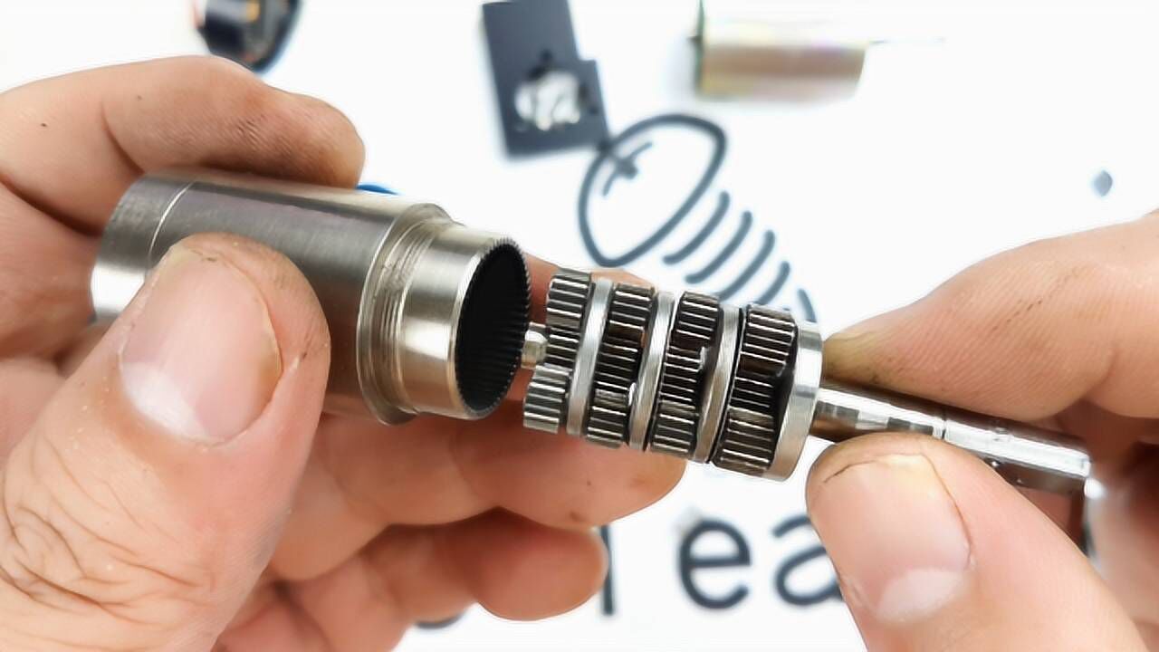 硬核拆解：带你认识空心杯减速电机_高清