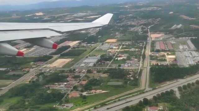 马来西亚航空432号,滑行起飞降落一气呵成,吉隆坡香港