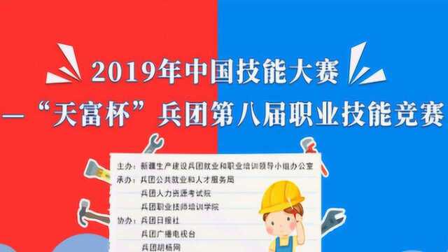 2019年中国技能大赛——“天富杯”兵团第八届职业技能竞赛