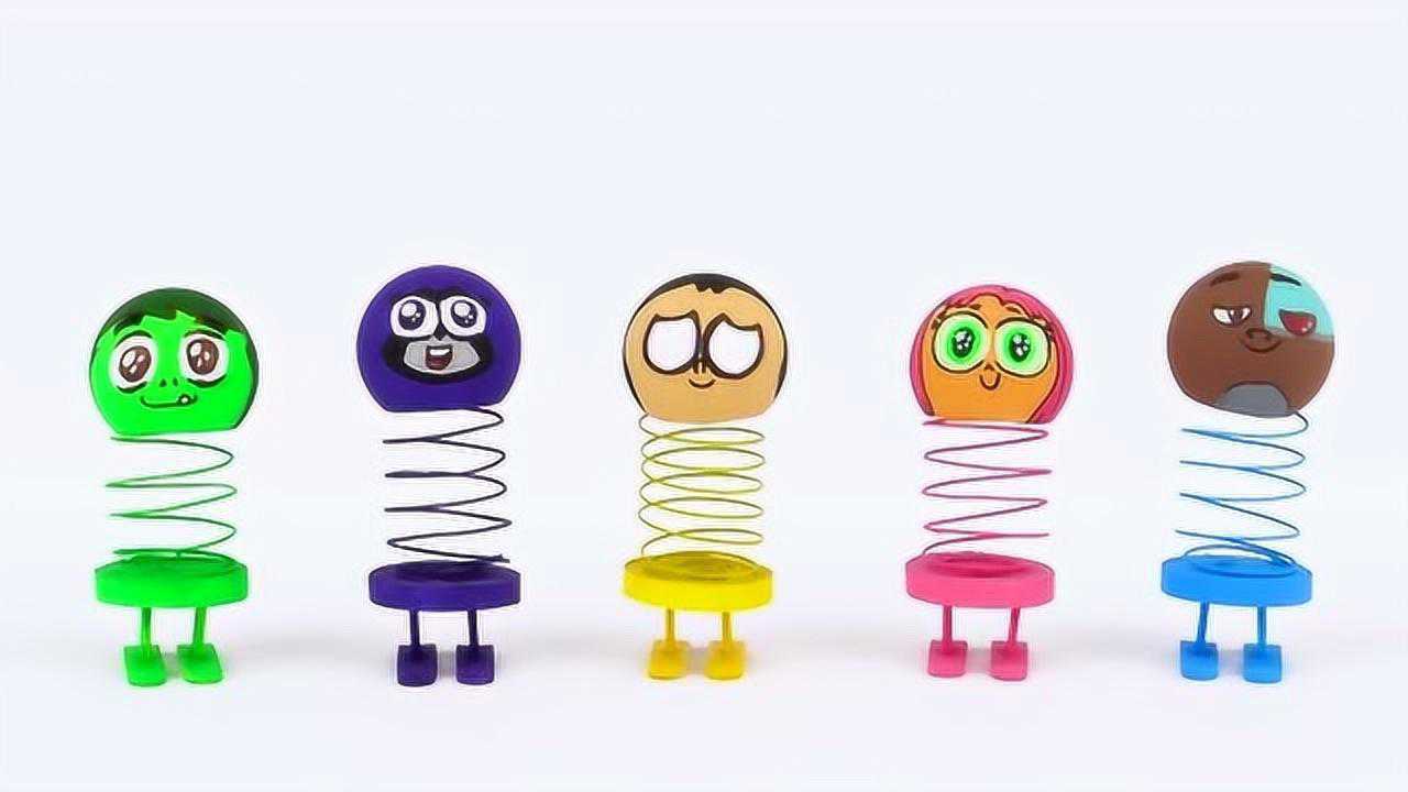 diy弹簧小人"表情包",看着创意十足!