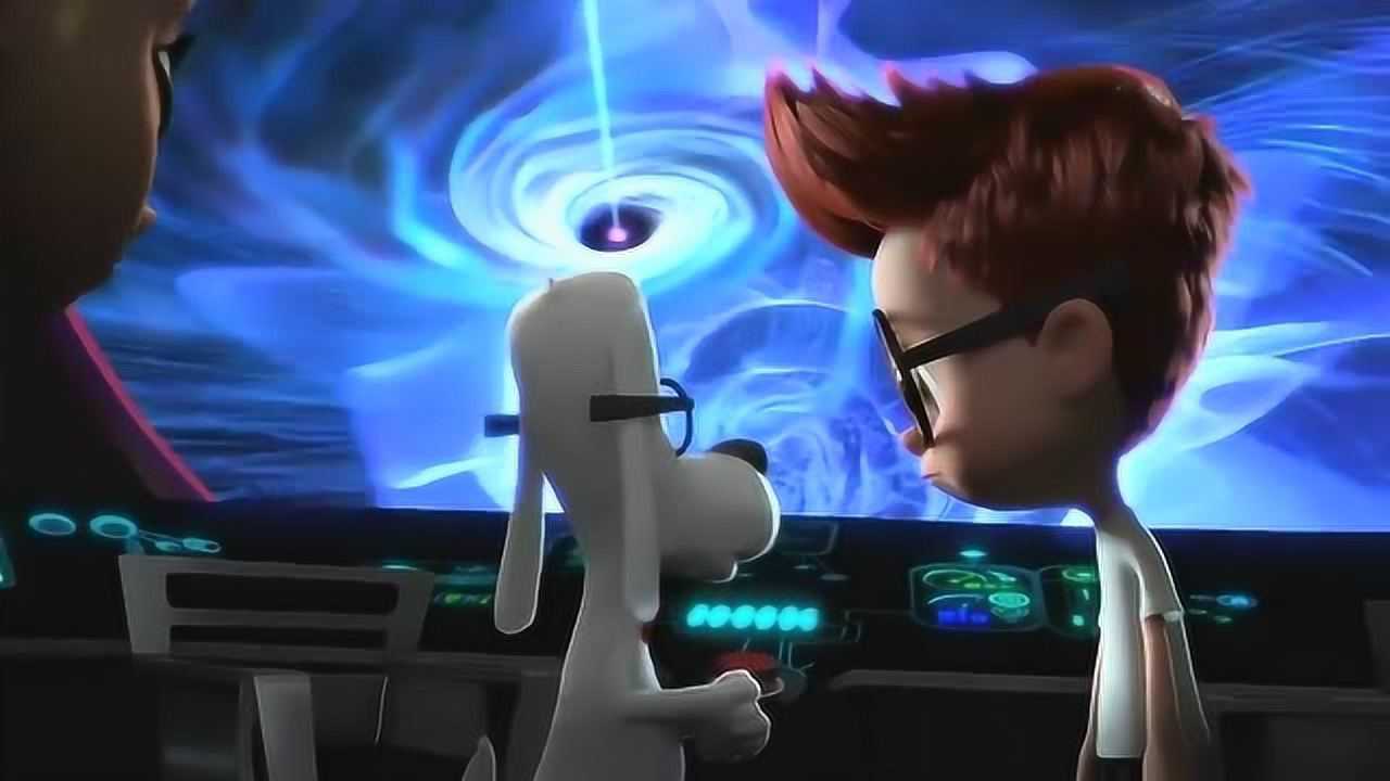 天才眼镜狗皮博迪的时光机又遇上了黑洞又回不去了好逗