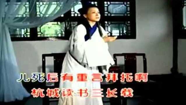 越剧《山伯临终》吐字清晰,真感人