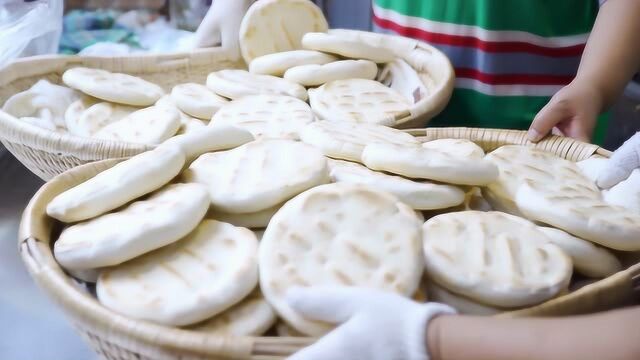 烤饼制作简单,好吃劲道