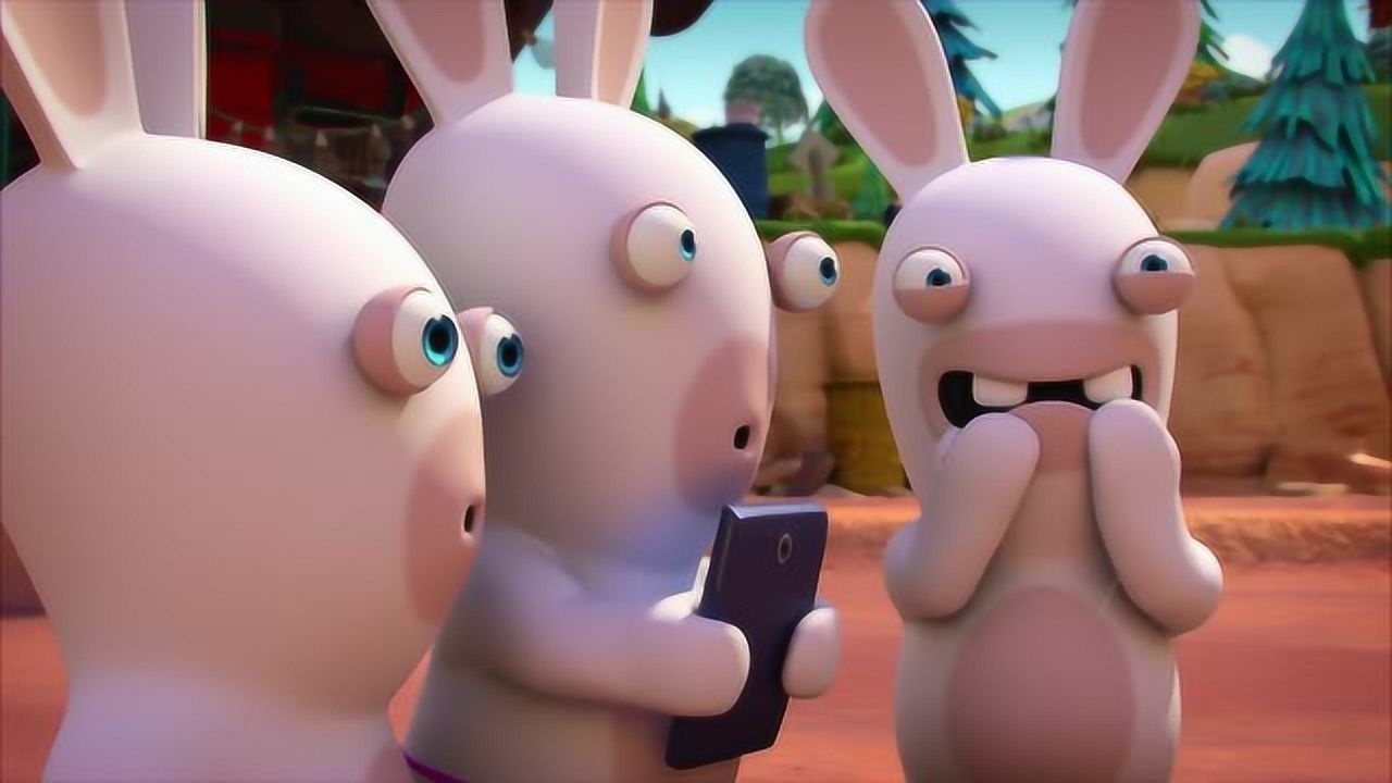 《疯狂的兔子》这是一对有魔法的耳机,兔子们戴上都情不自禁跳舞