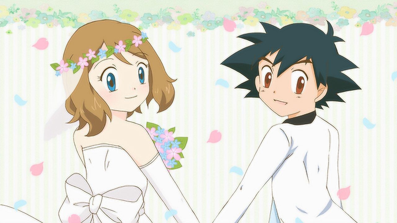 梦中的婚礼莎莉娜与小智同人合集宝可梦