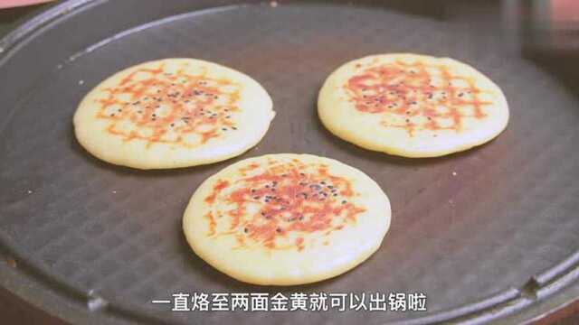 1碗糯米粉2个鸡蛋,教你在家做糯米饼,柔软香甜,做法简单还好吃