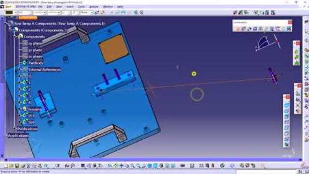 走进实战:分享汽车设计软件CATIA 零件的设计五