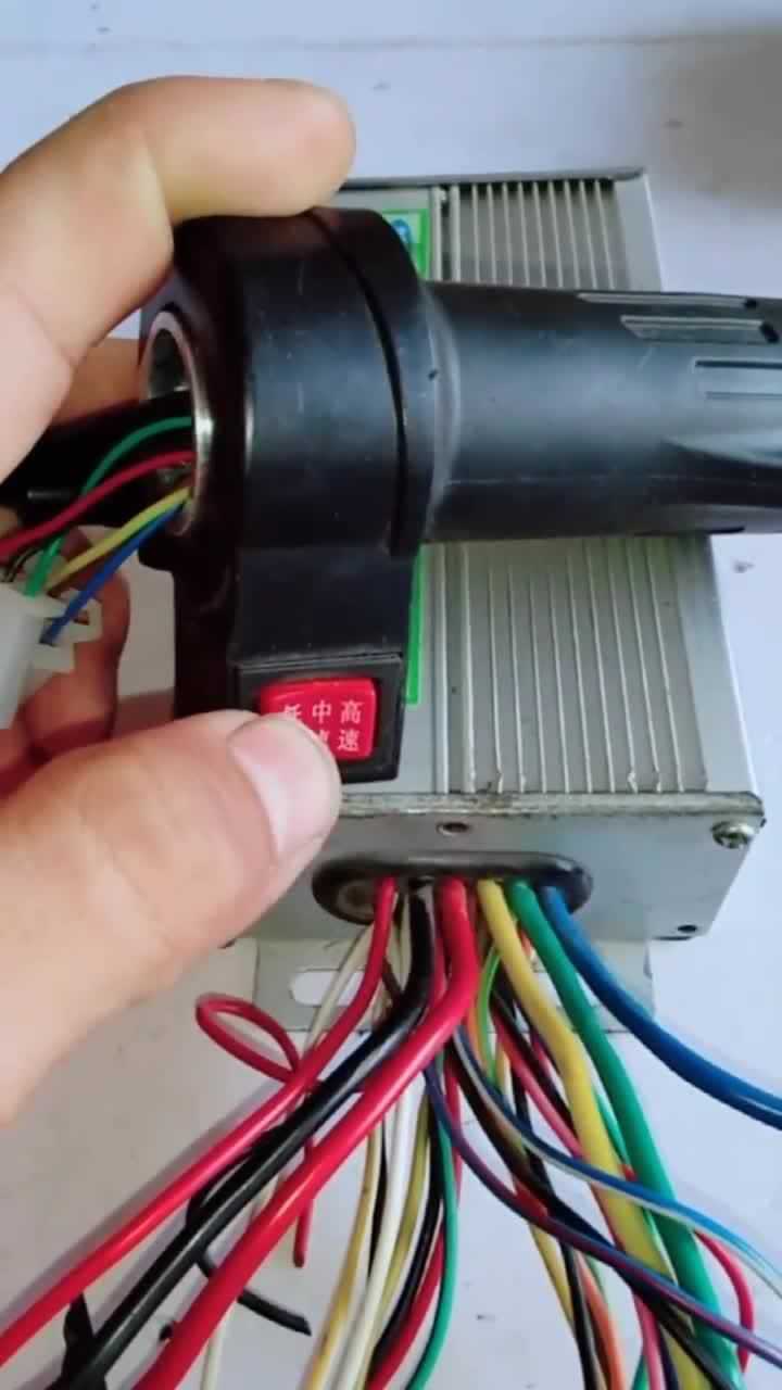 电动车转把坏了不用着急教你一个不花钱的方法