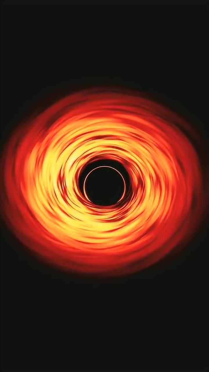 黑洞模拟视频,十分壮观的天体