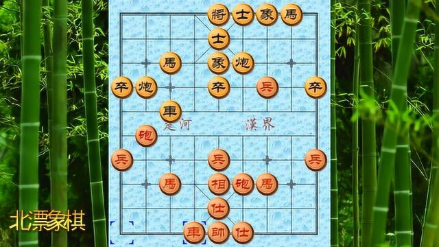 象棋实战:反宫马专辑之胡荣华后手反宫马破中炮过河车,非常实用