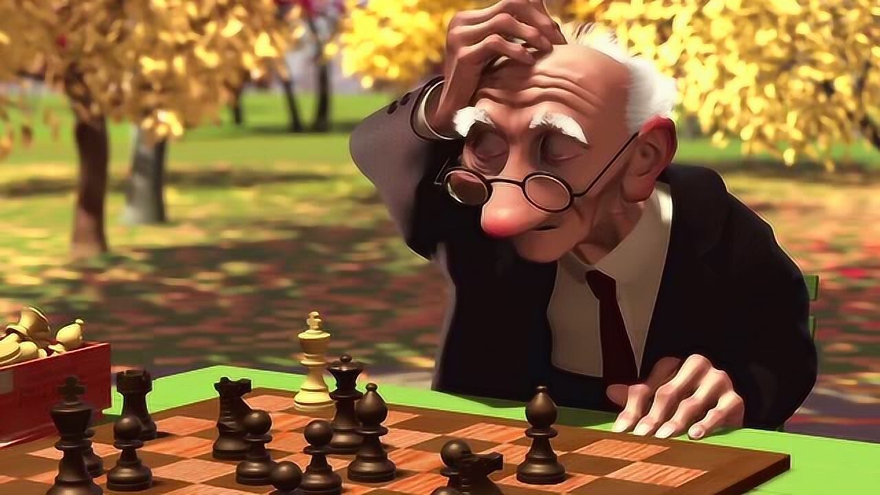 俄罗斯国际象棋动画片图片