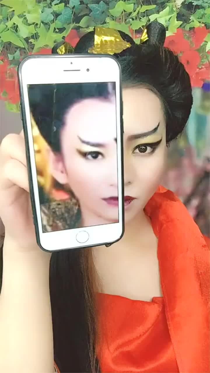 大叔仿妆活佛济公鬼面观音唐熙这也太像了头发是认真的吗