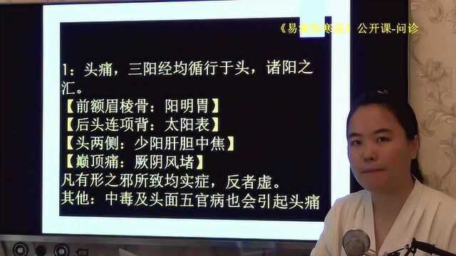 39前额眉棱骨疼痛阳明胃病机舌脉问合一辨别易演伤寒论公开课