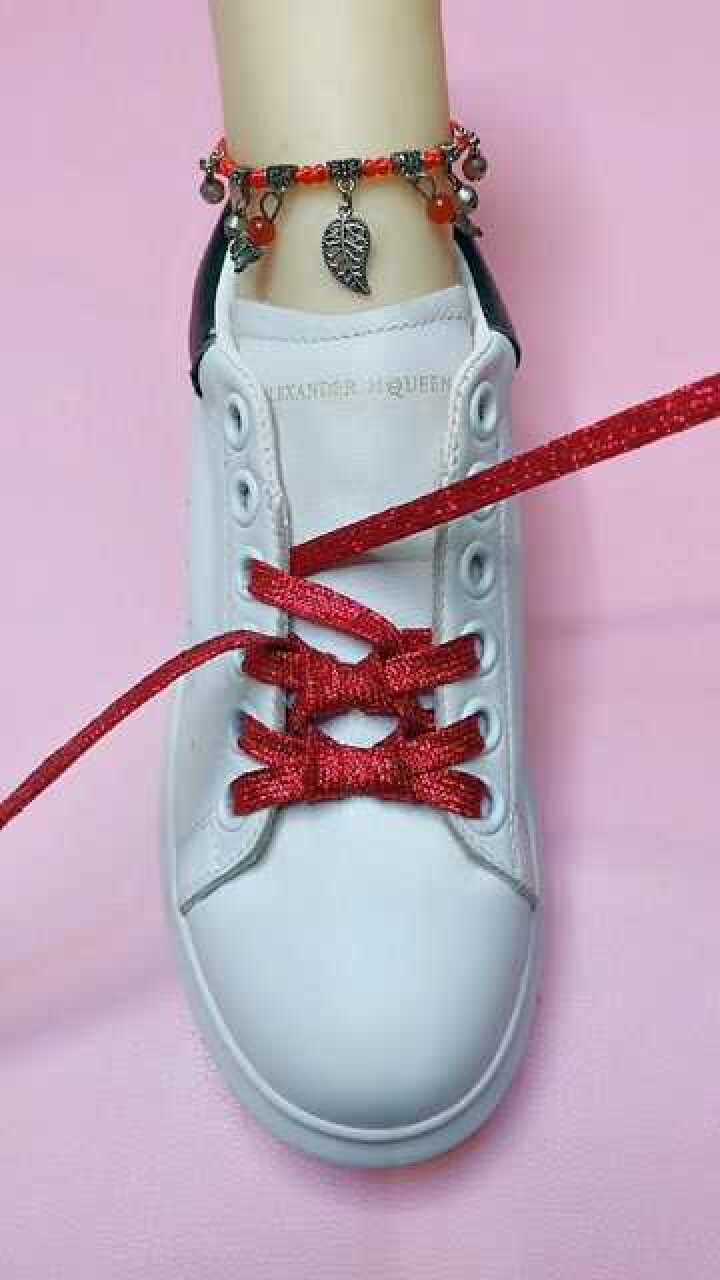 懒人版快速系鞋带方法方便又快捷哦你值得拥有