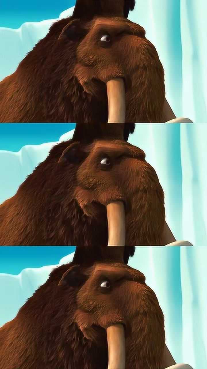 冰川时代2两只食人鱼追杀哺乳动物,猛犸象吓得当场晕厥_腾讯视频