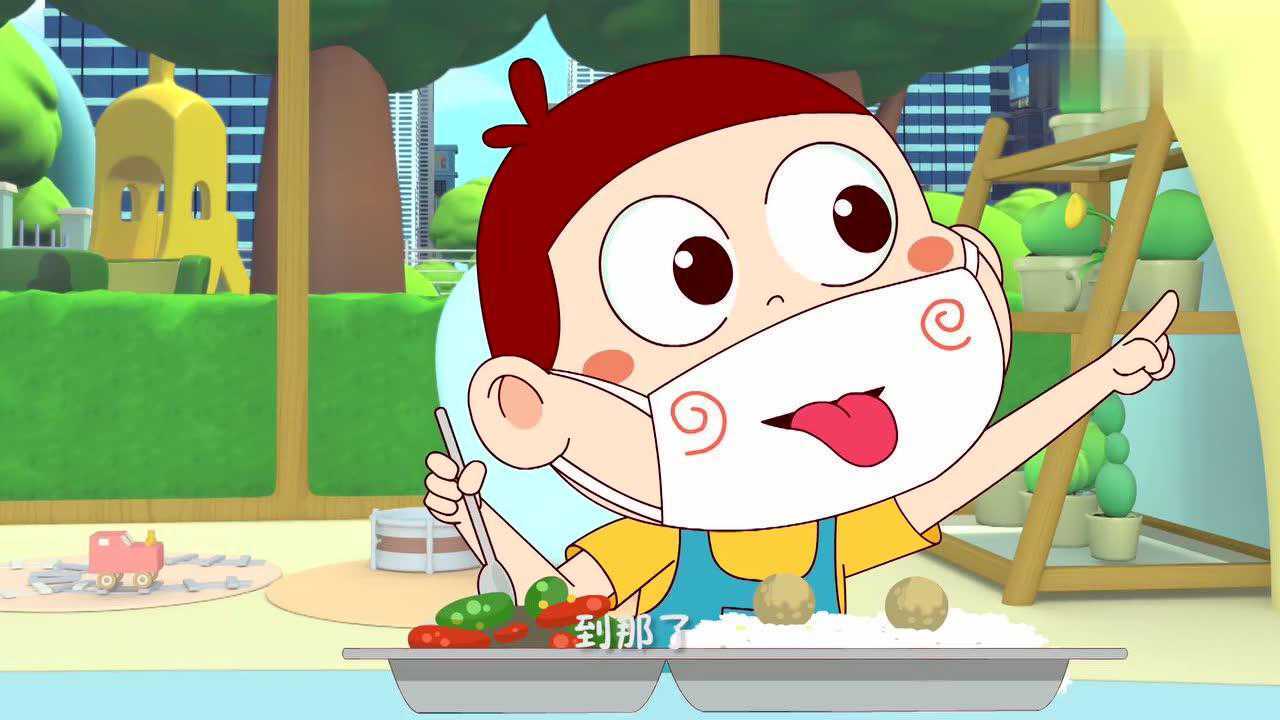 阿u的烦恼阿u吃饭也不愿拿掉口罩彻底激怒男人婆