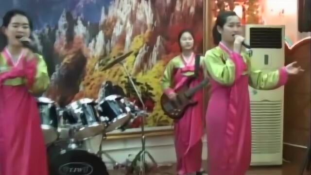 朝鲜美女在北京饭店演出