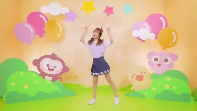 儿歌多多亲子舞蹈 两只老虎 艺术启蒙舞蹈 教小朋友跳可爱舞蹈